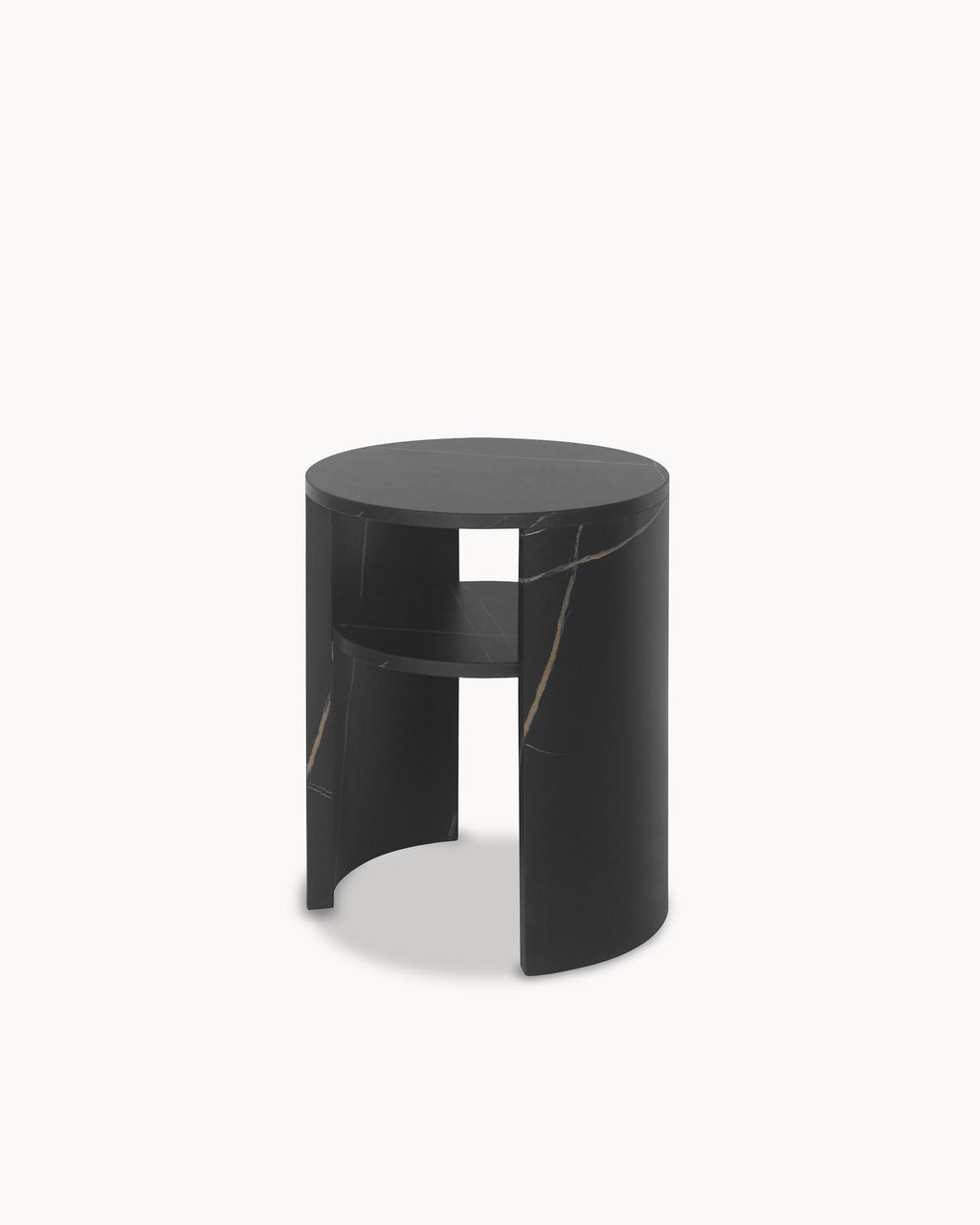 GAYA side table with 1 shelf