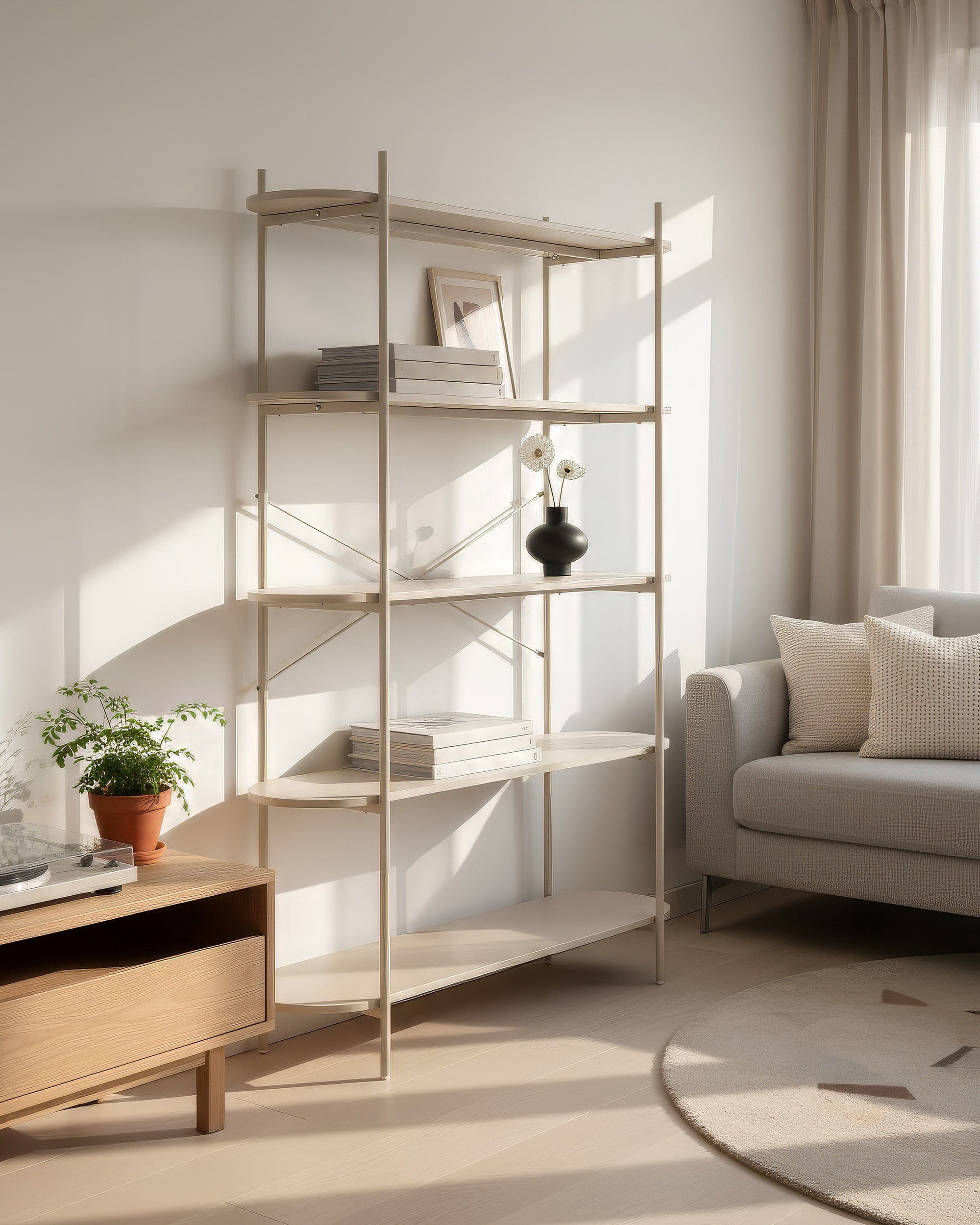 HANOI 5-shelf Bookshelf