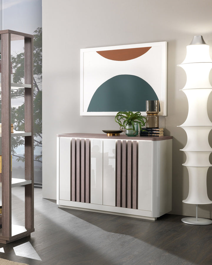 Aparador PESARO com LED e 2 portas