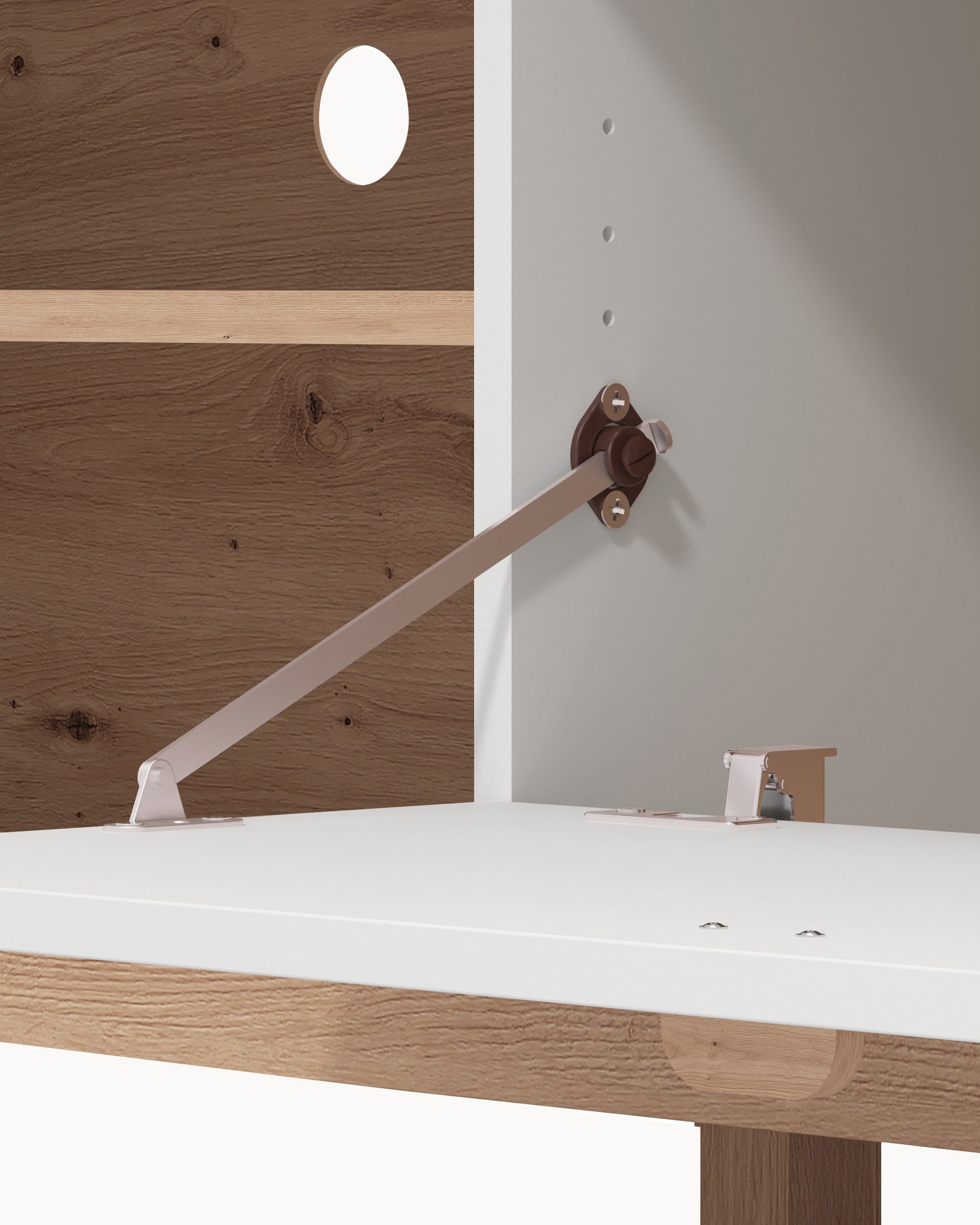 Mueble de TV HASTINGS con 4 elementos