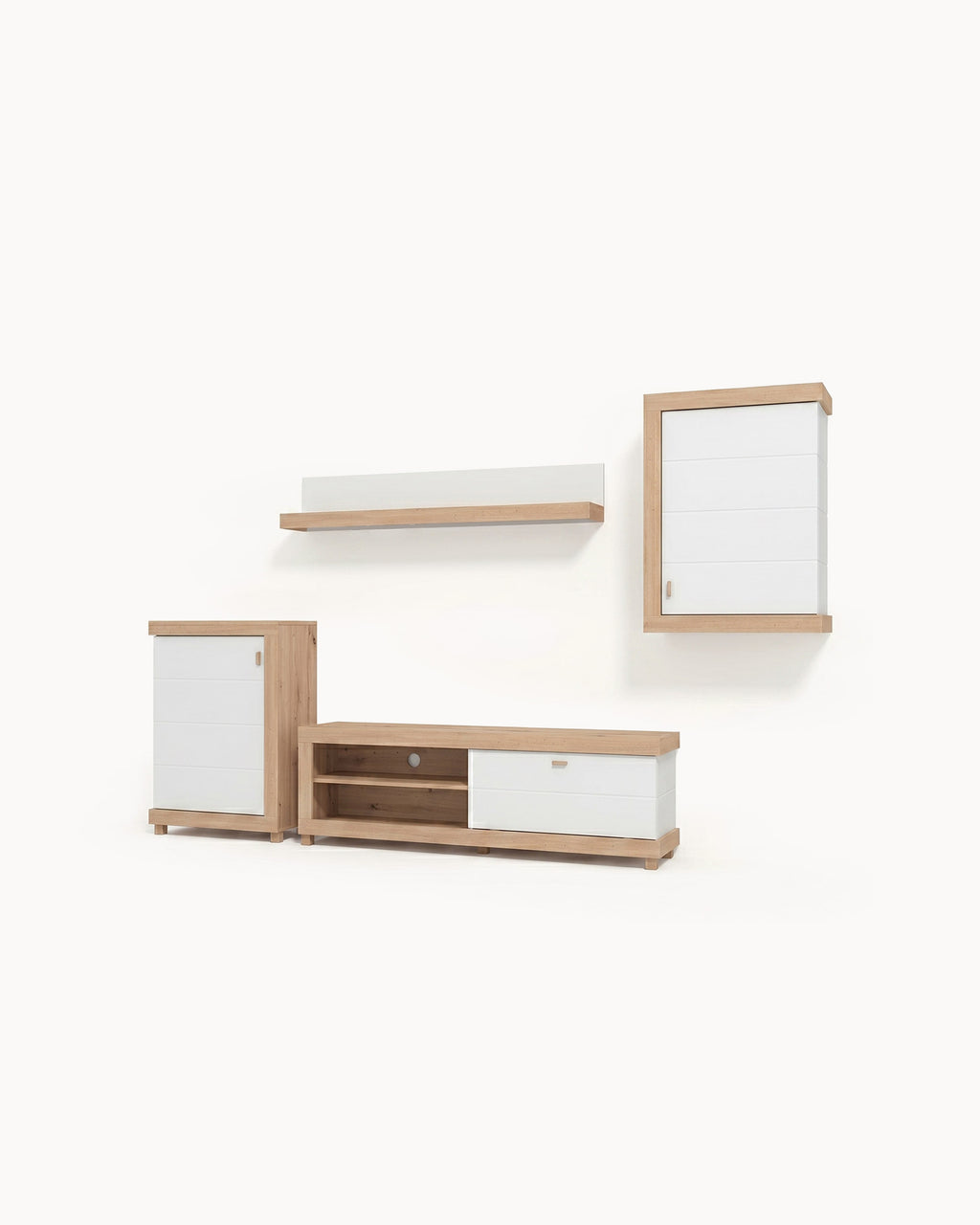 Mueble de TV HASTINGS con 4 elementos