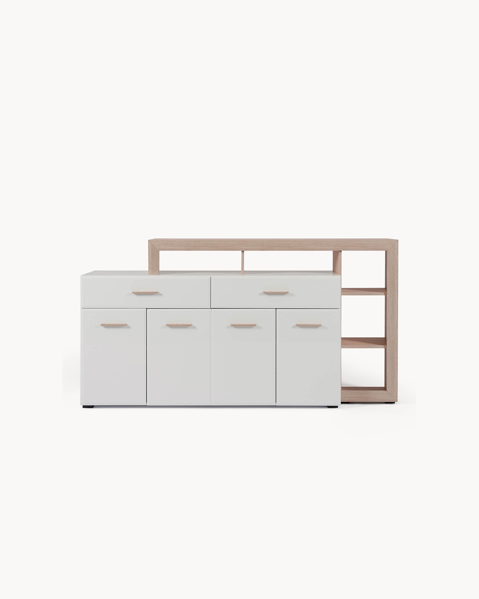CARLOW sideboard with 4 doors and 2 drawers