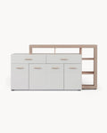 CARLOW sideboard with 4 doors and 2 drawers