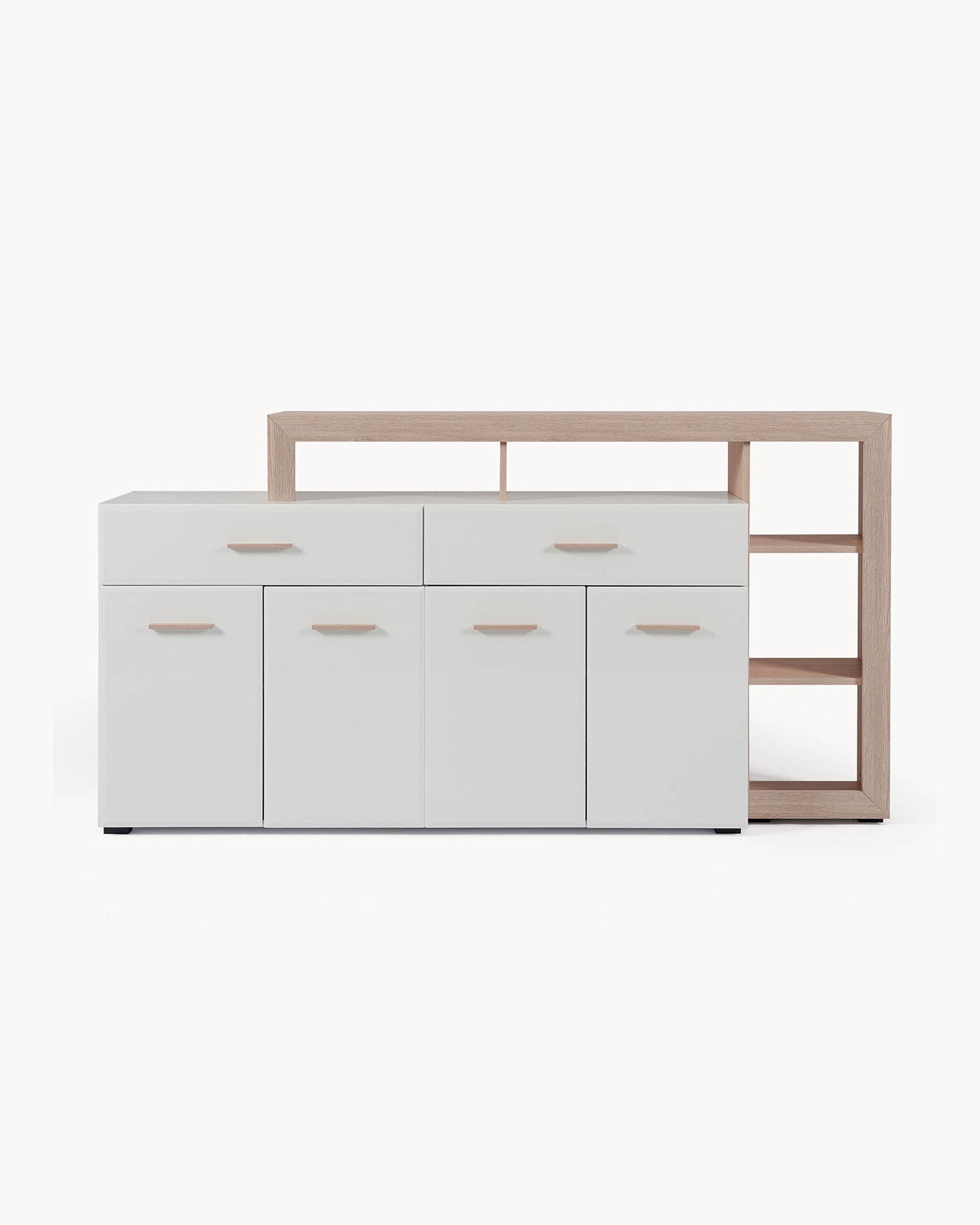 CARLOW sideboard with 4 doors and 2 drawers