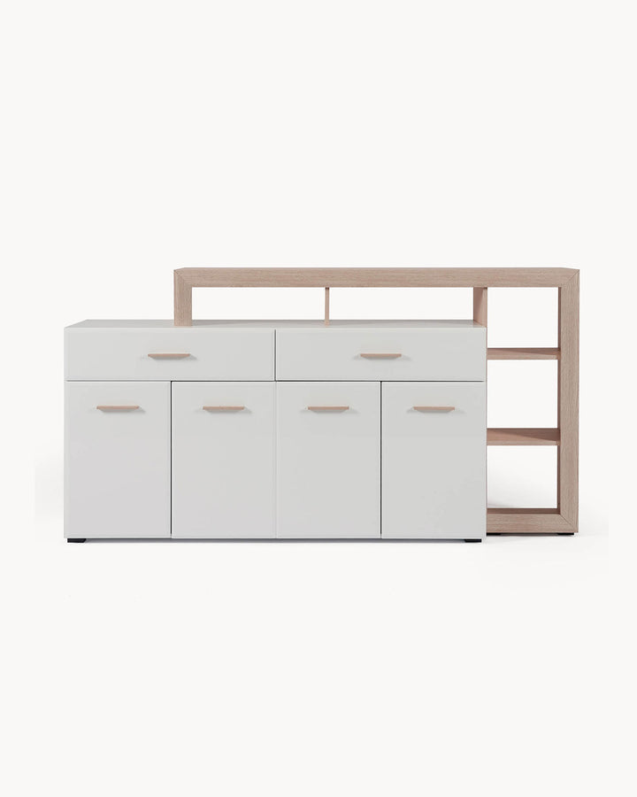 CARLOW sideboard with 4 doors and 2 drawers