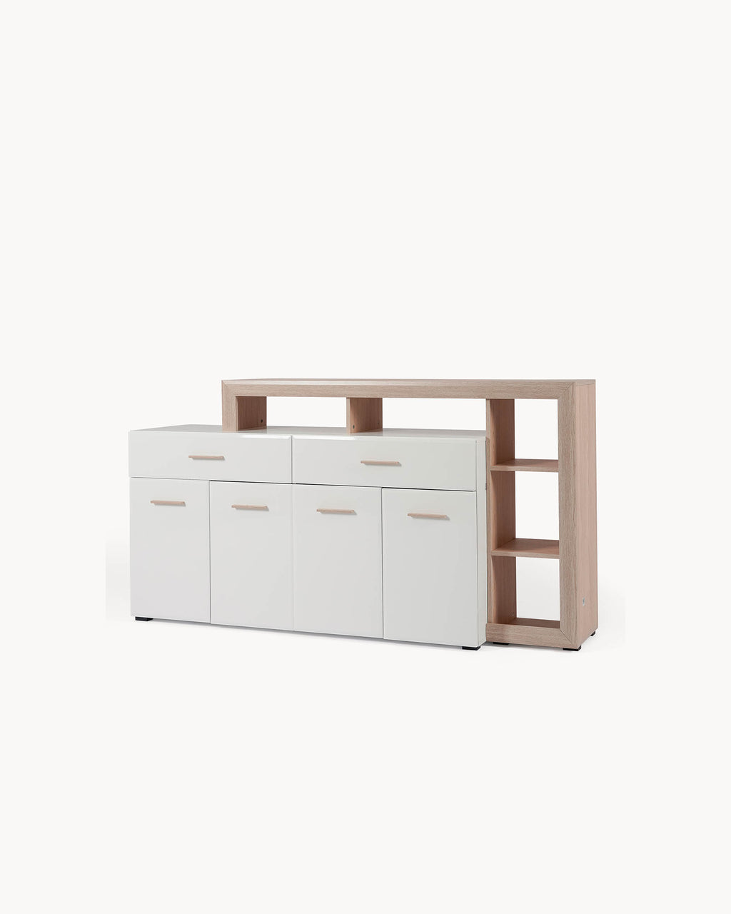Aparador CARLOW com 4 portas e 2 gavetas