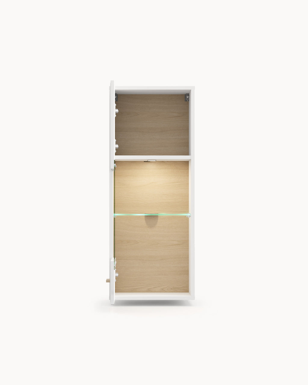 Vitrine suspensa CARLOW com 1 porta