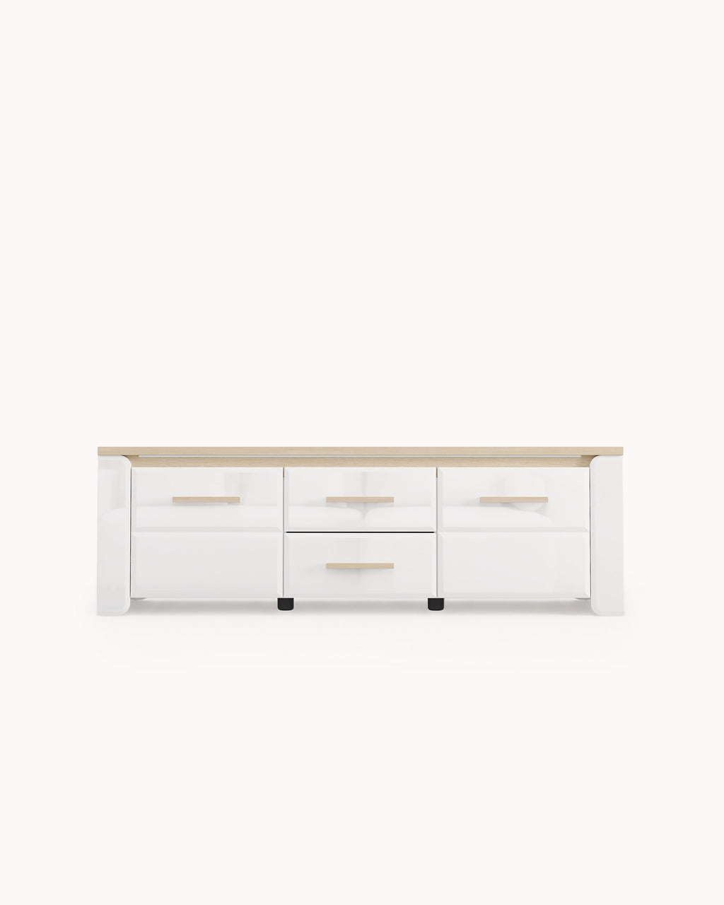 TV unit ABERDEEN with 2 doors and 2 drawers
