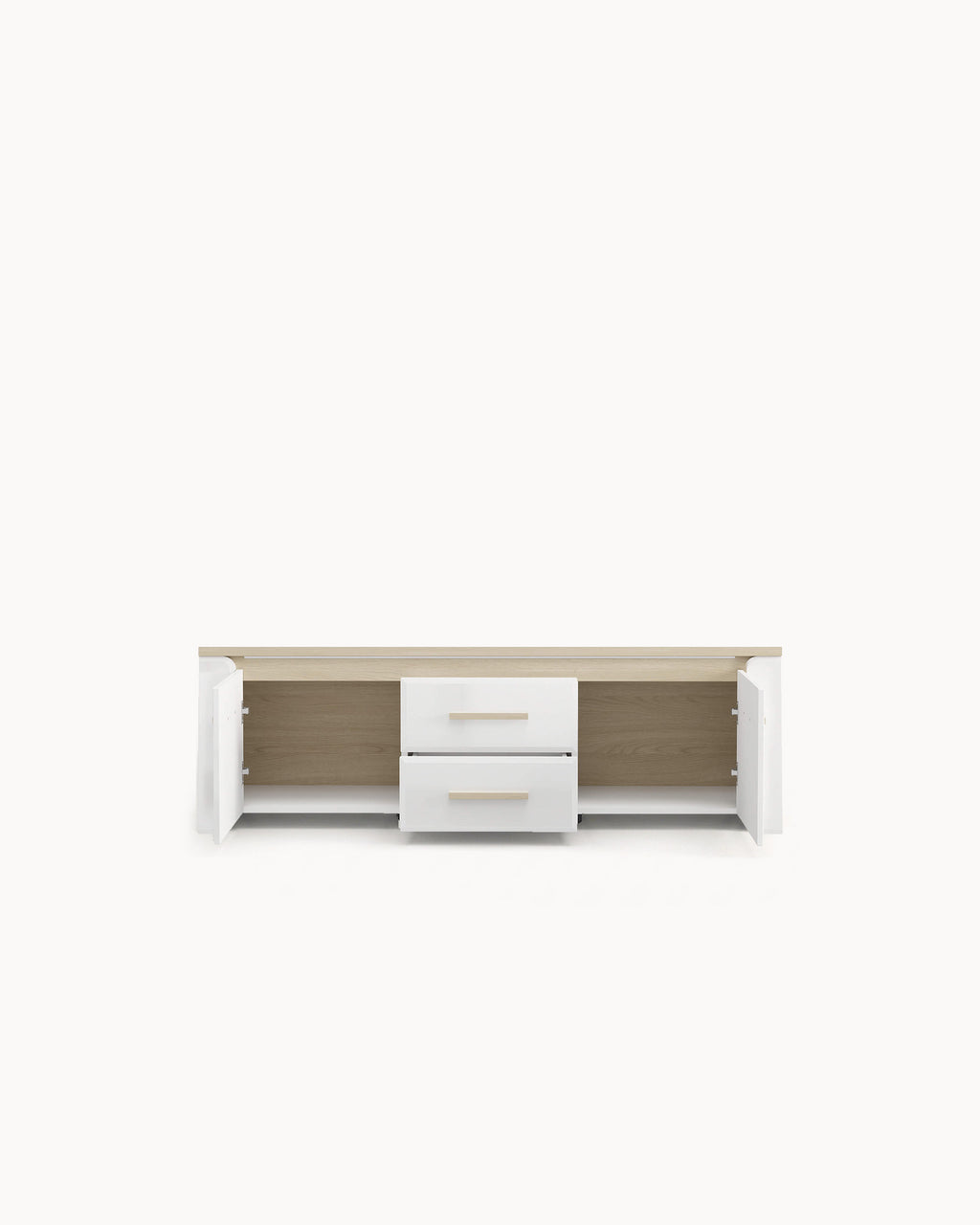 TV unit ABERDEEN with 2 doors and 2 drawers