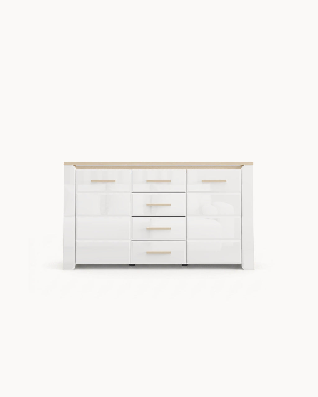 ABERDEEN Sideboard with 2 doors and 4 drawers