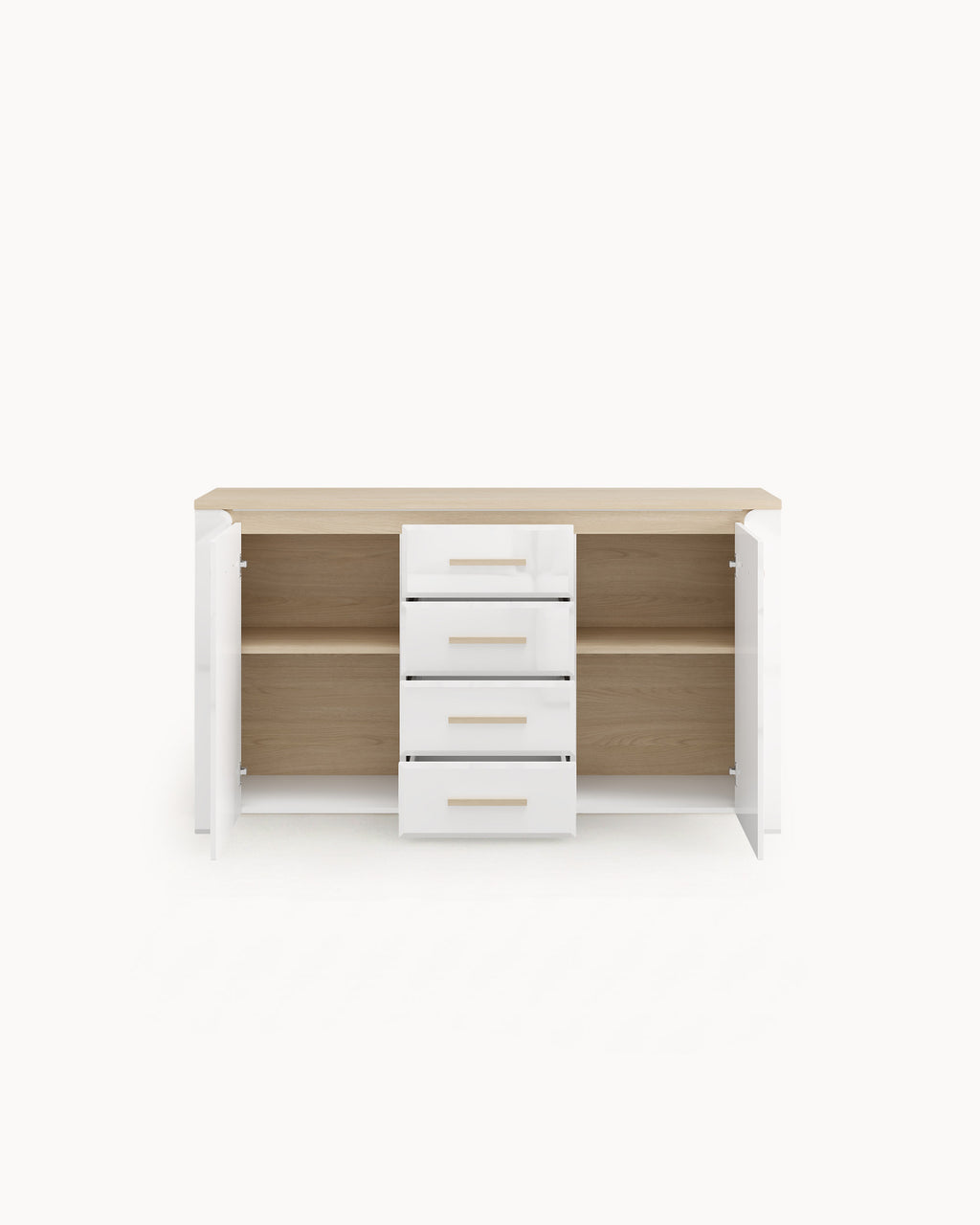 ABERDEEN Sideboard with 2 doors and 4 drawers