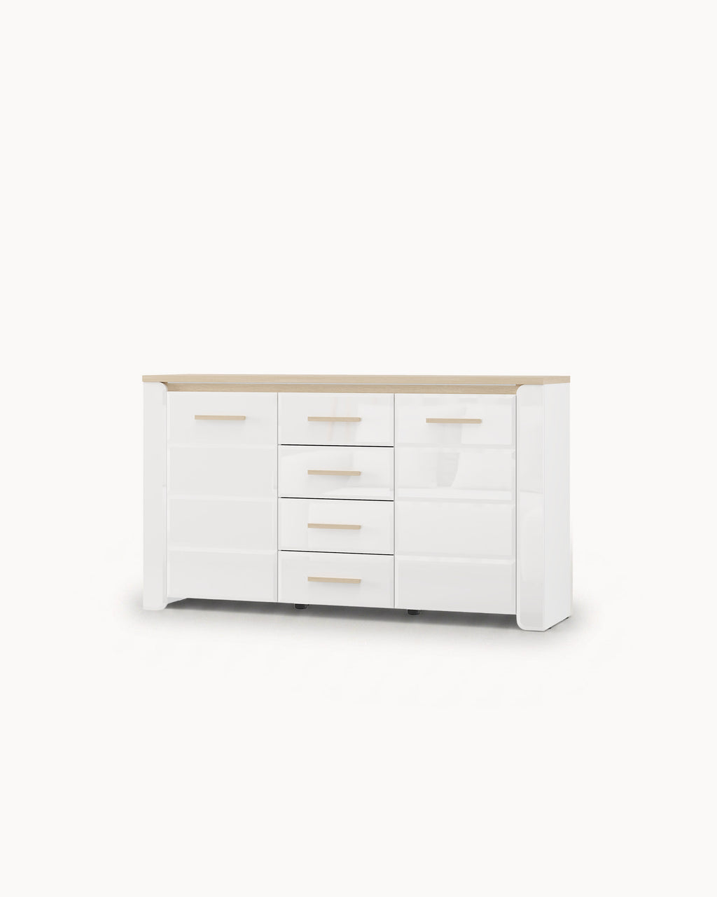 ABERDEEN Sideboard with 2 doors and 4 drawers