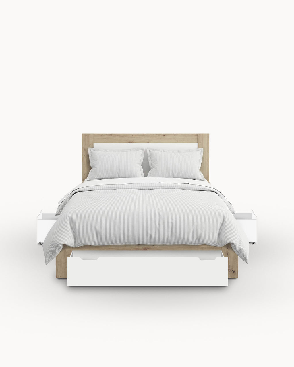CARTENA double bed with 3 drawers