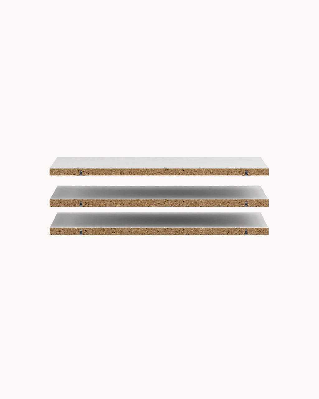 Set of 3 CASE shelves
