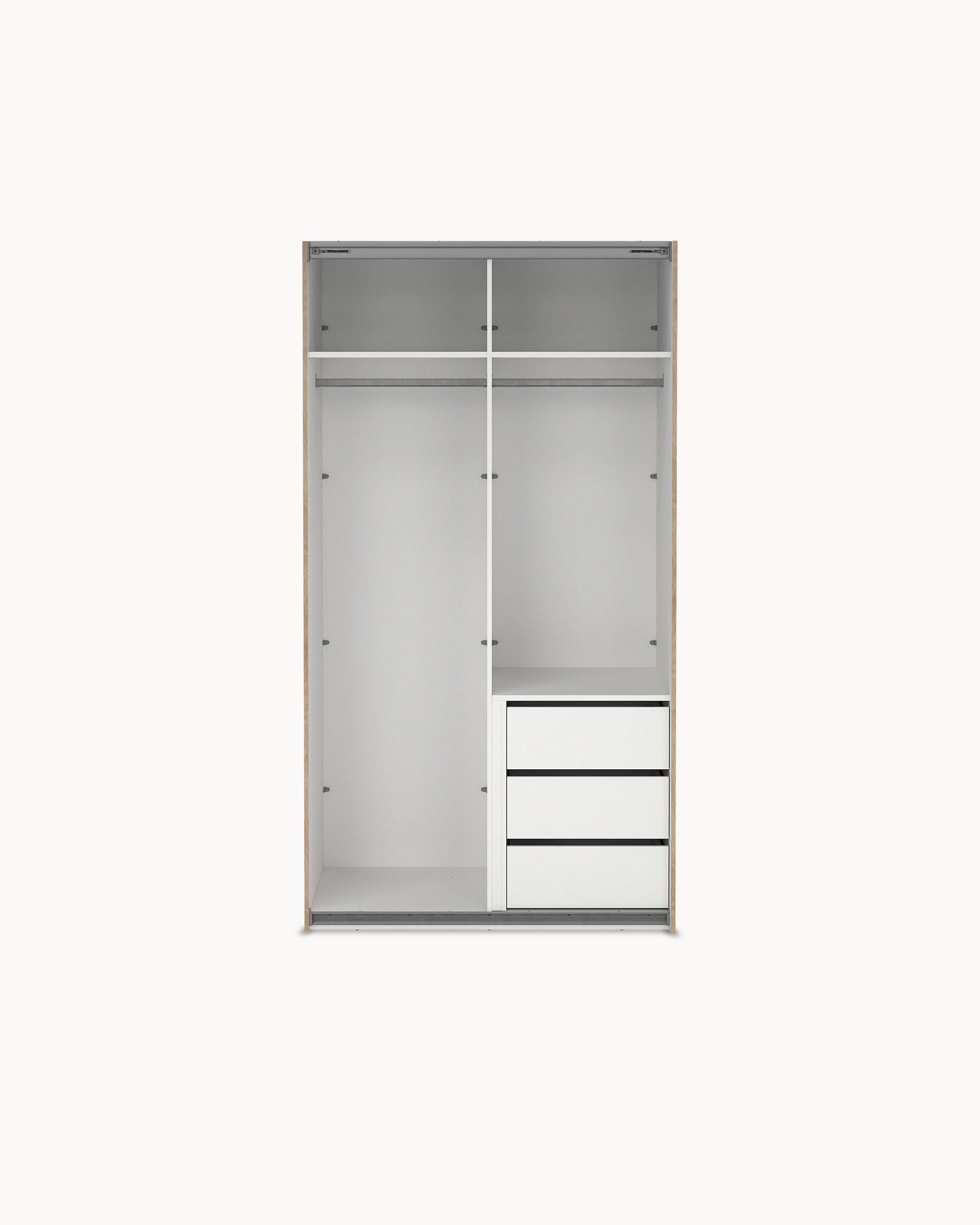 WARDROBE COMO with integrated drawer unit