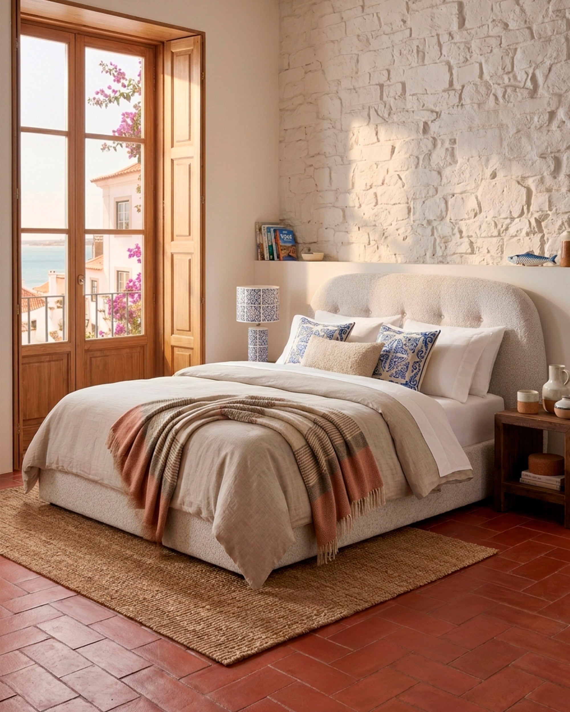 Cama de casal elevatória CELINE