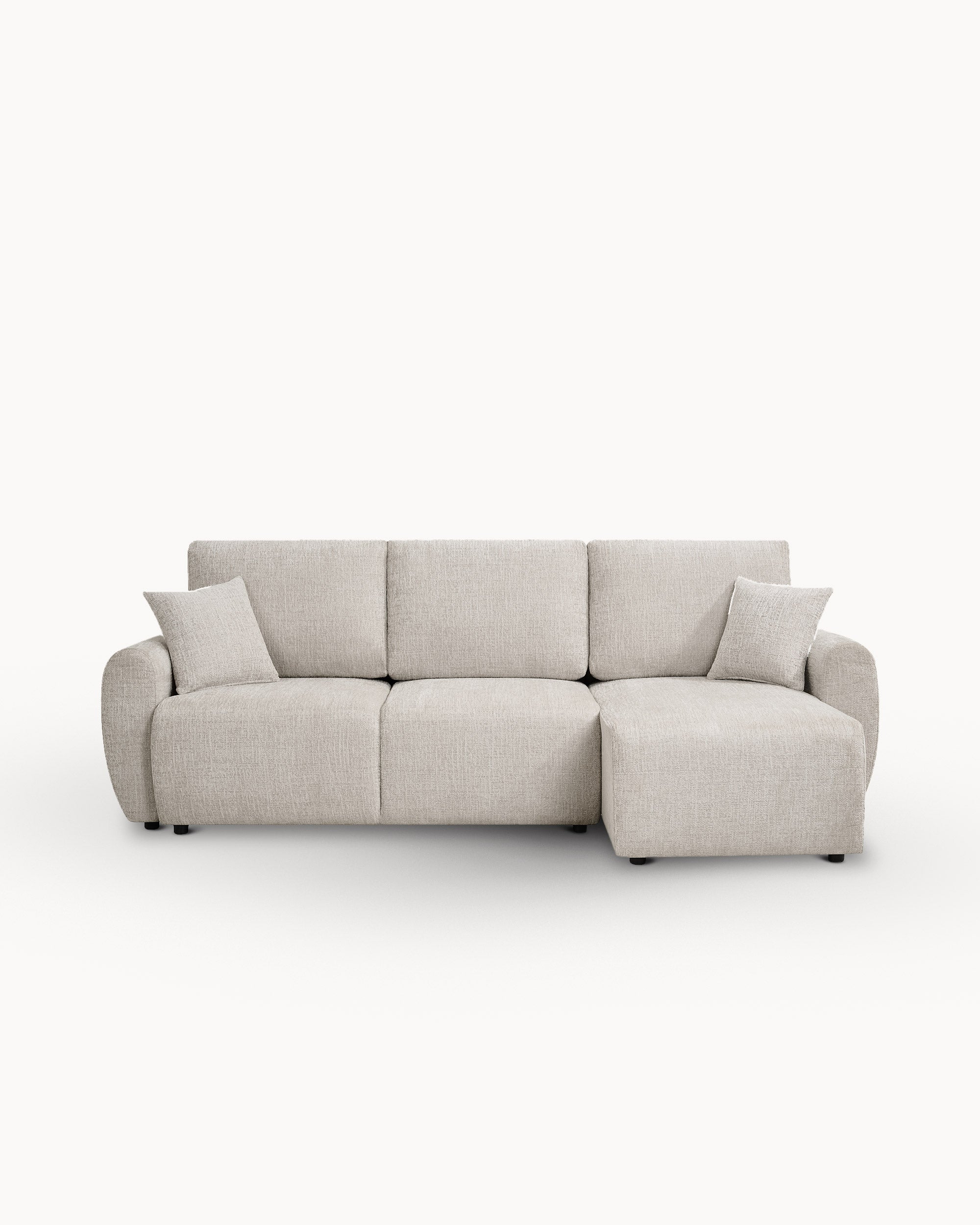 COTTA reversible chaise longue sofa with bed and storage chest