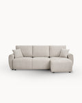 COTTA reversible chaise longue sofa with bed and storage chest