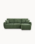 COTTA reversible chaise longue sofa with bed and storage chest