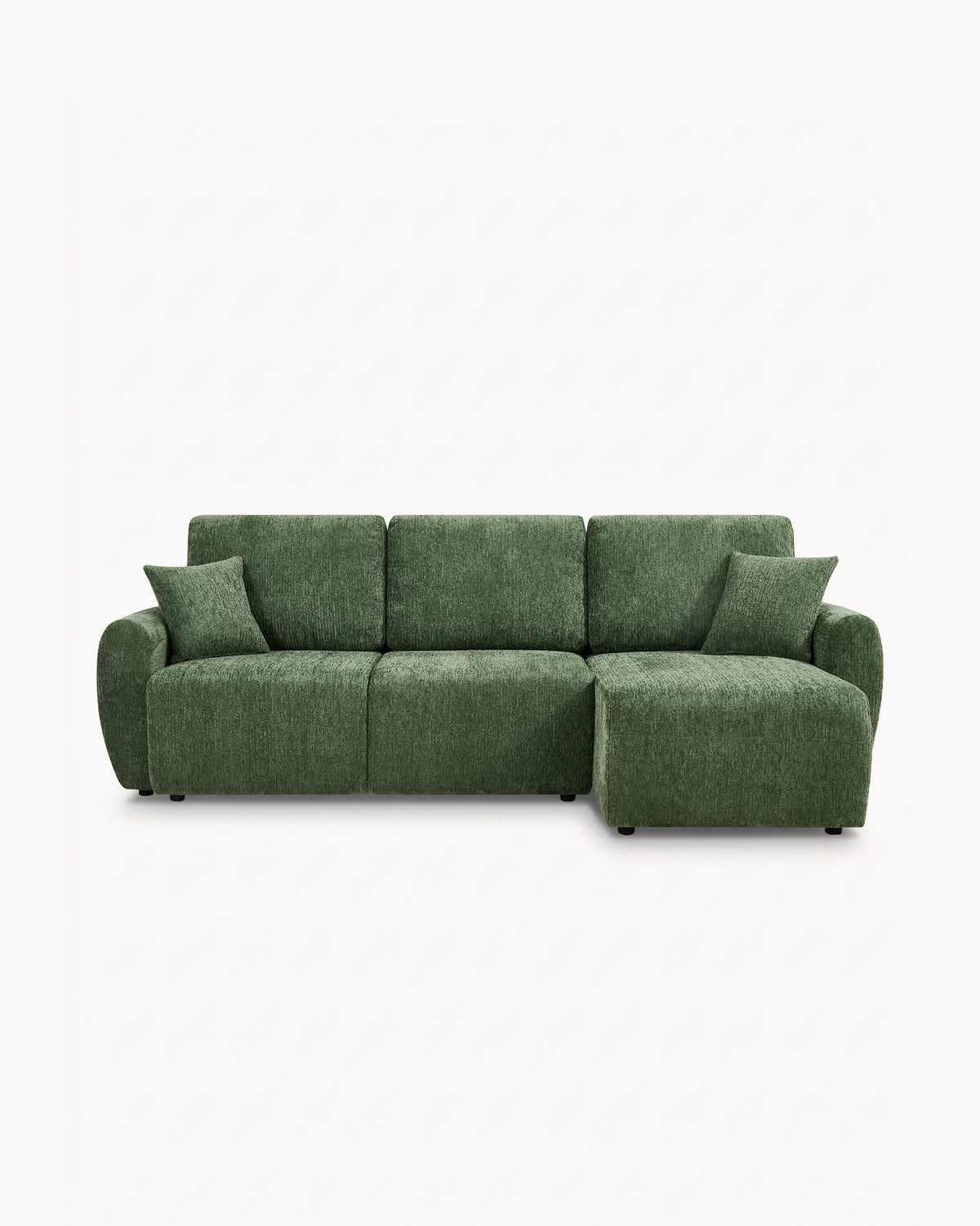 COTTA reversible chaise longue sofa with bed and storage chest
