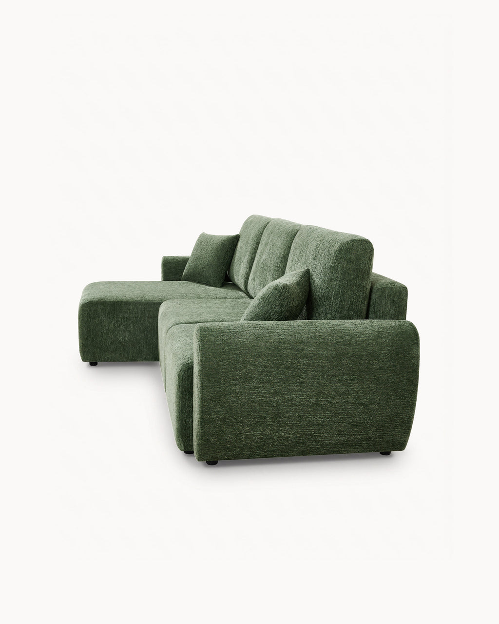 COTTA reversible chaise longue sofa with bed and storage chest