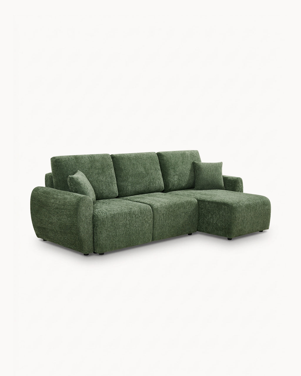 COTTA reversible chaise longue sofa with bed and storage chest