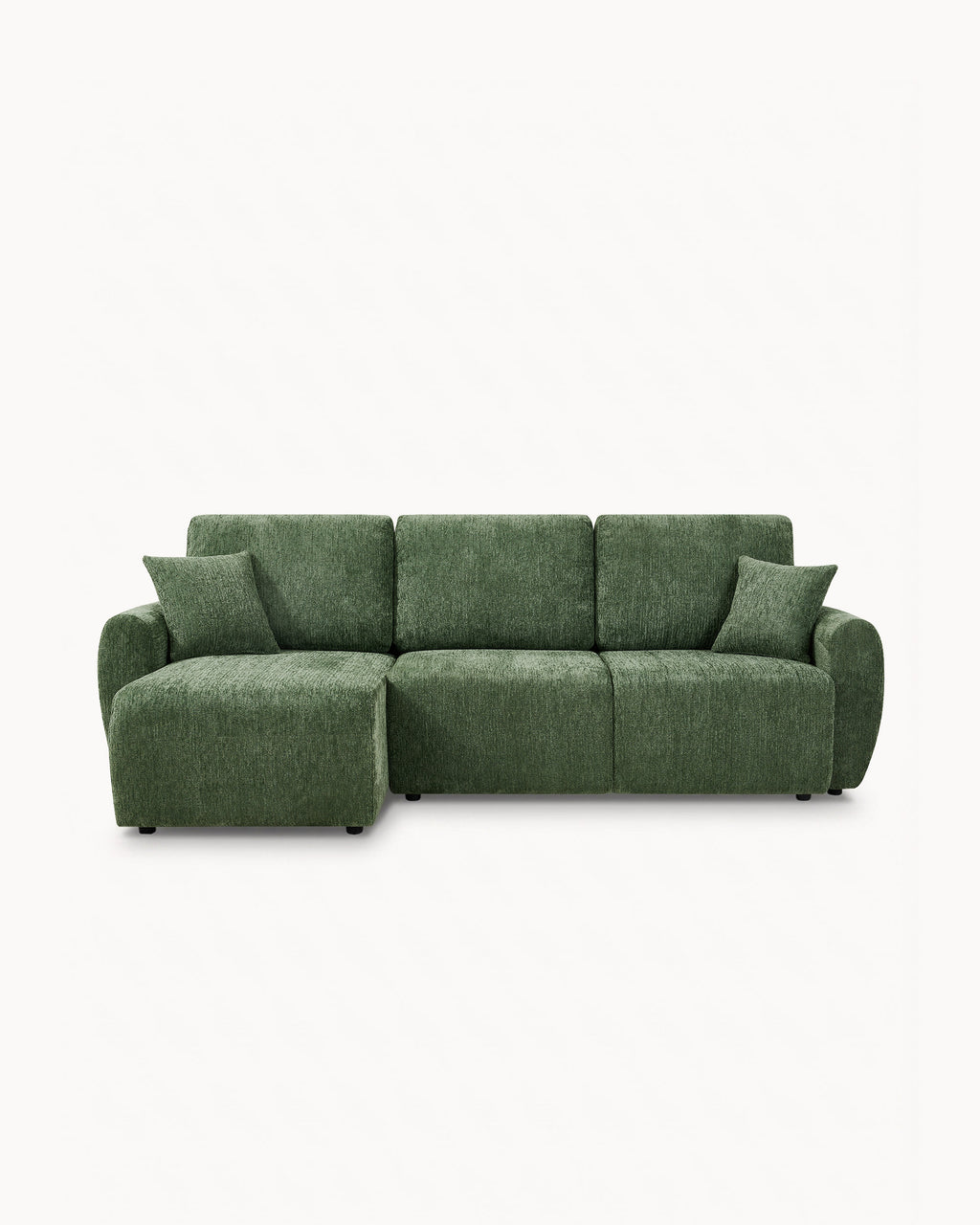 COTTA reversible chaise longue sofa with bed and storage chest