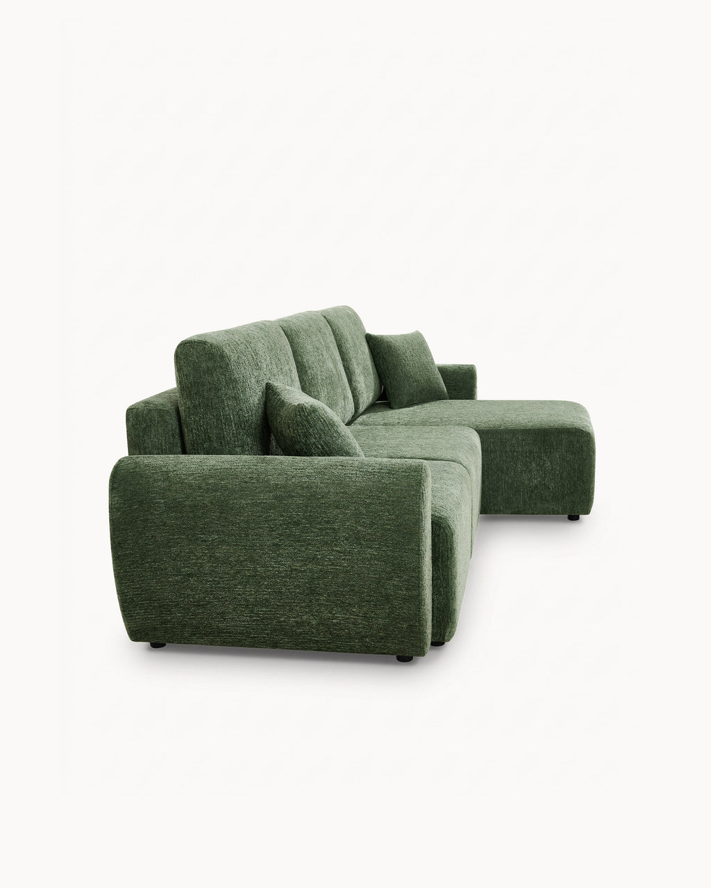 COTTA reversible chaise longue sofa with bed and storage chest