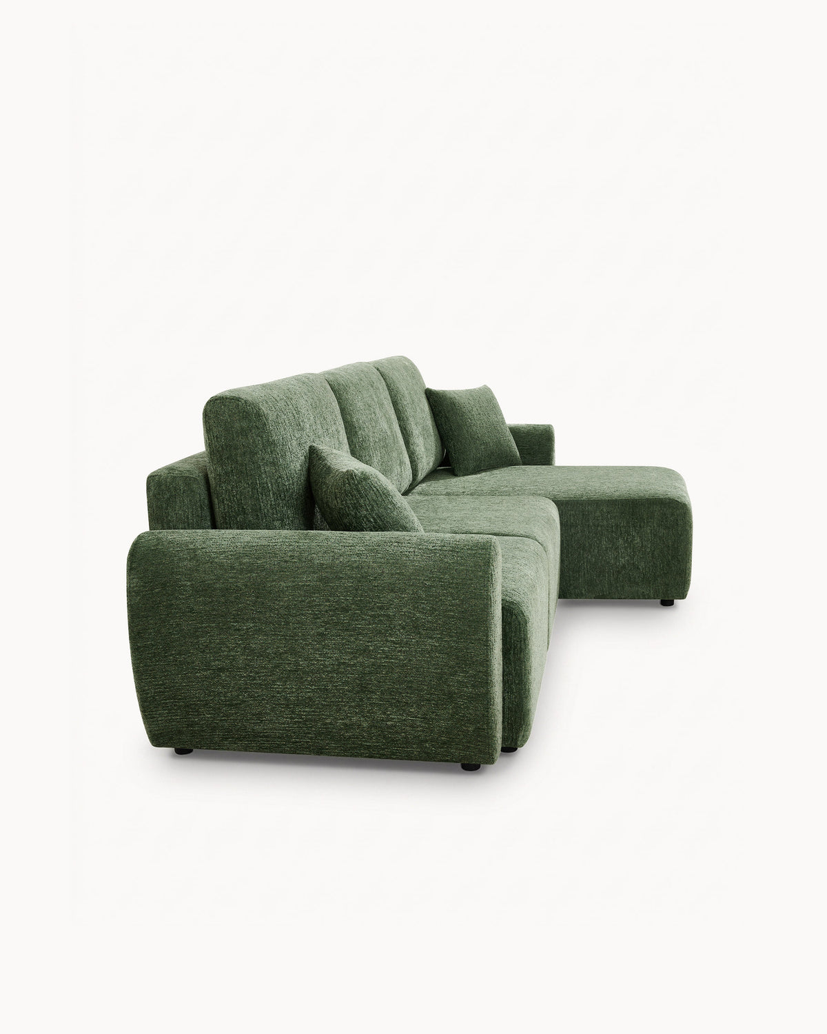 COTTA reversible chaise longue sofa with bed and storage chest