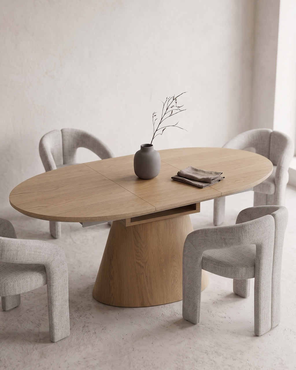 Mesa extensível HIDDEN (160-200cm)