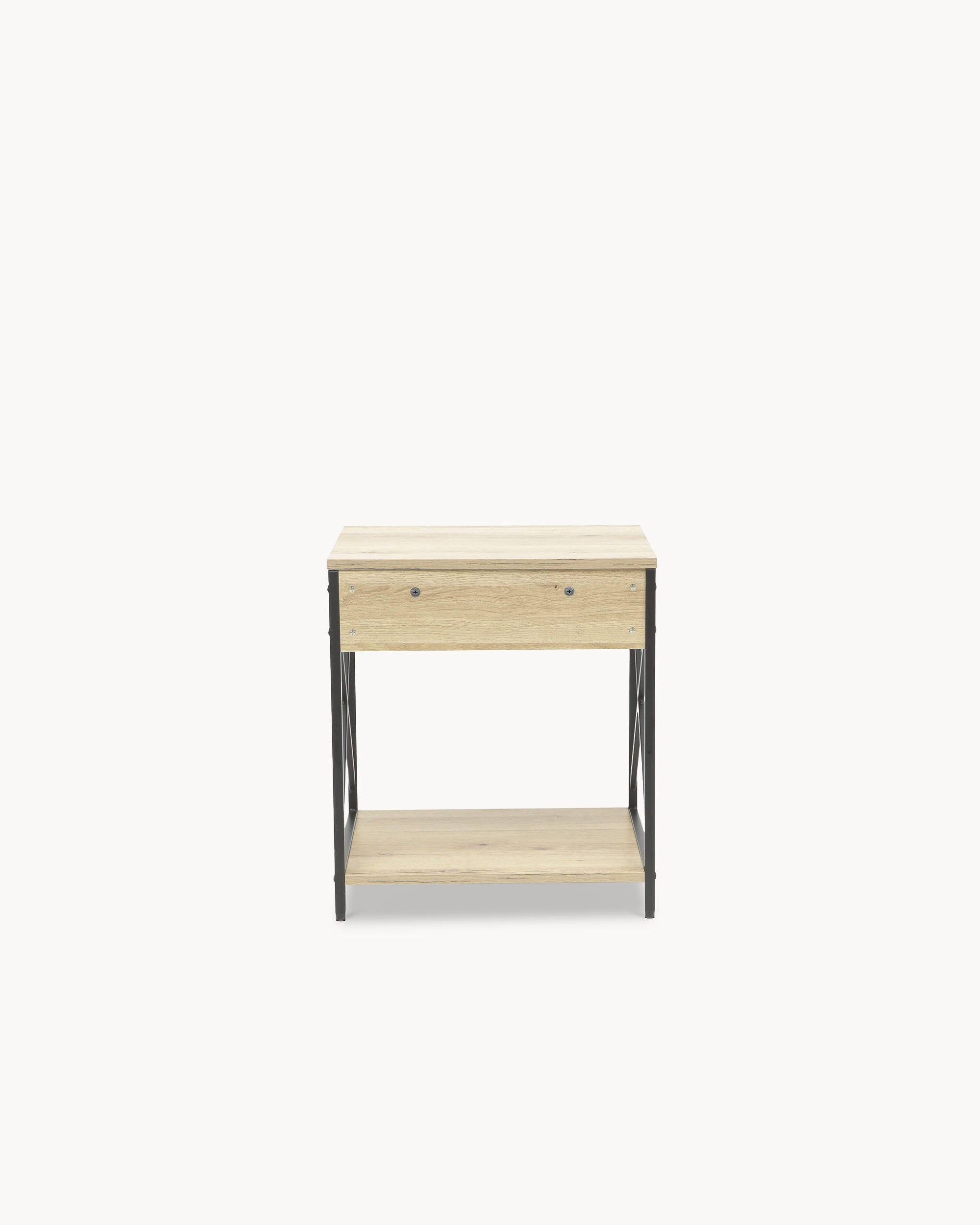 RANCHO bedside table with 1 shelf