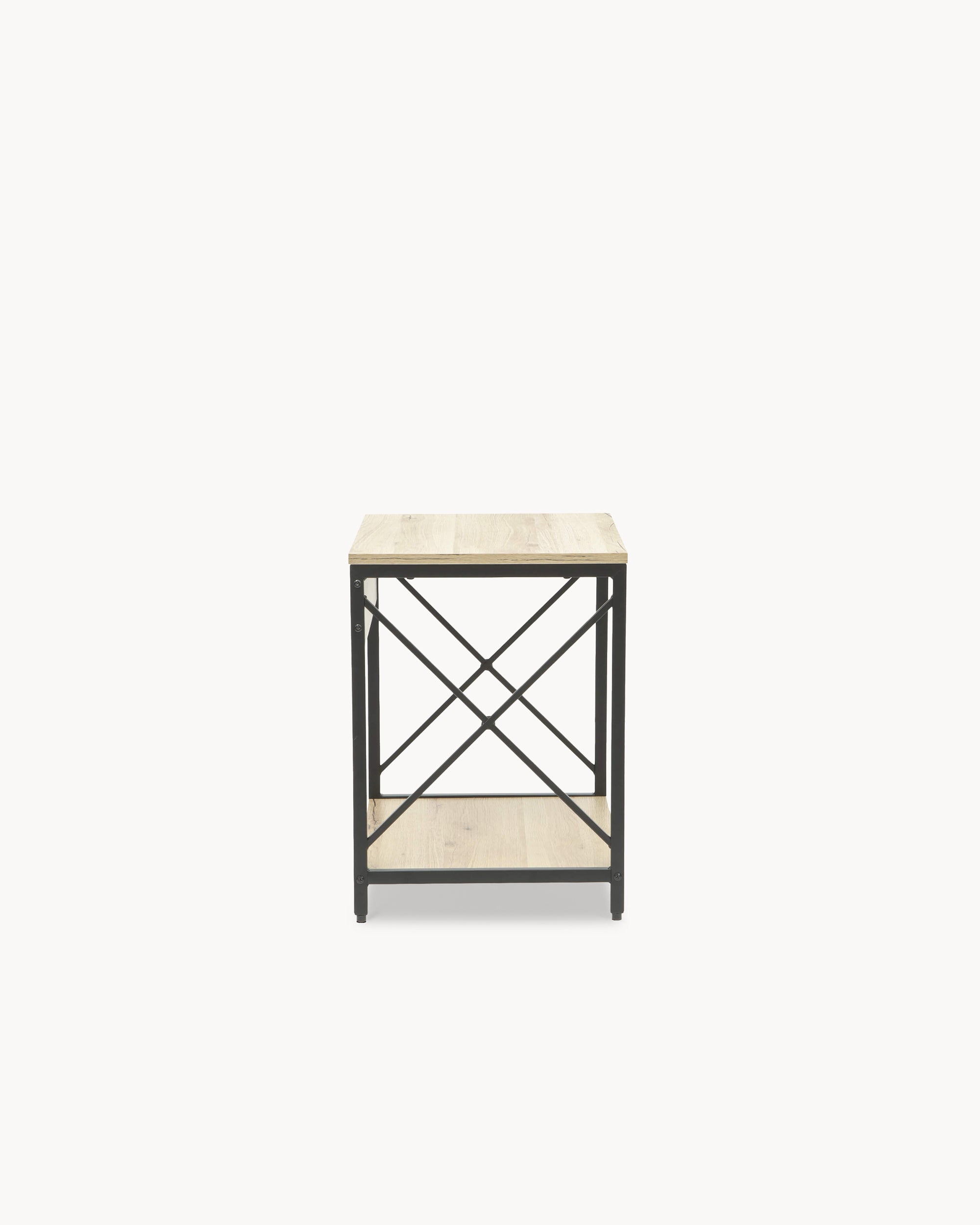 RANCHO bedside table with 1 shelf