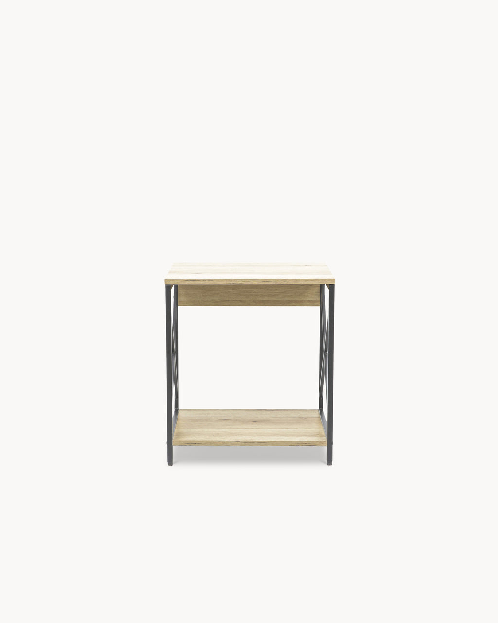 RANCHO bedside table with 1 shelf