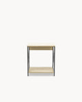 RANCHO bedside table with 1 shelf