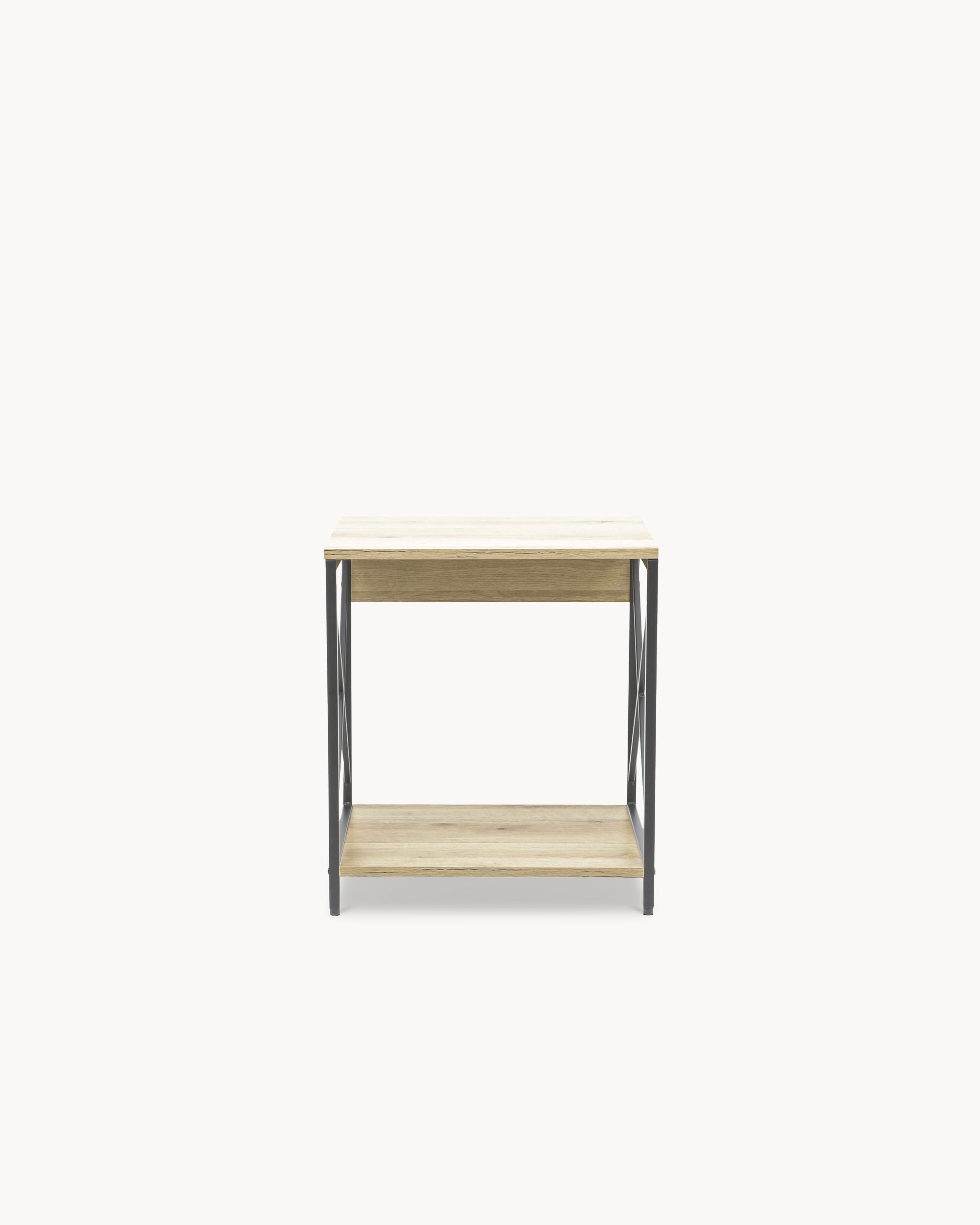 RANCHO bedside table with 1 shelf