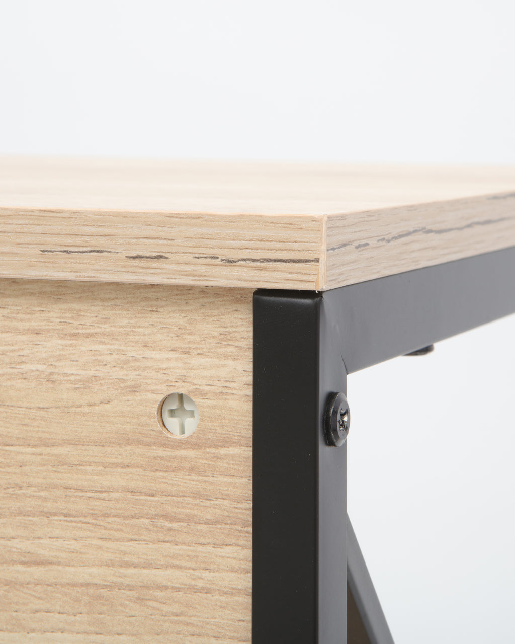 RANCHO bedside table with 1 shelf