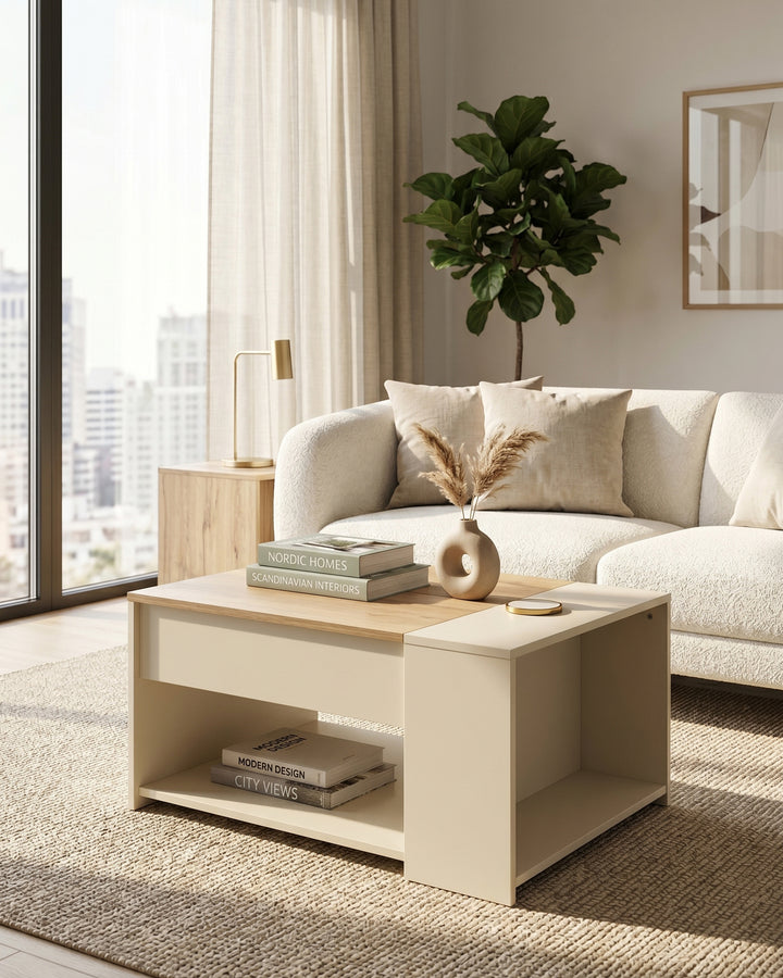 Mesa de centro elevable DOWNEY