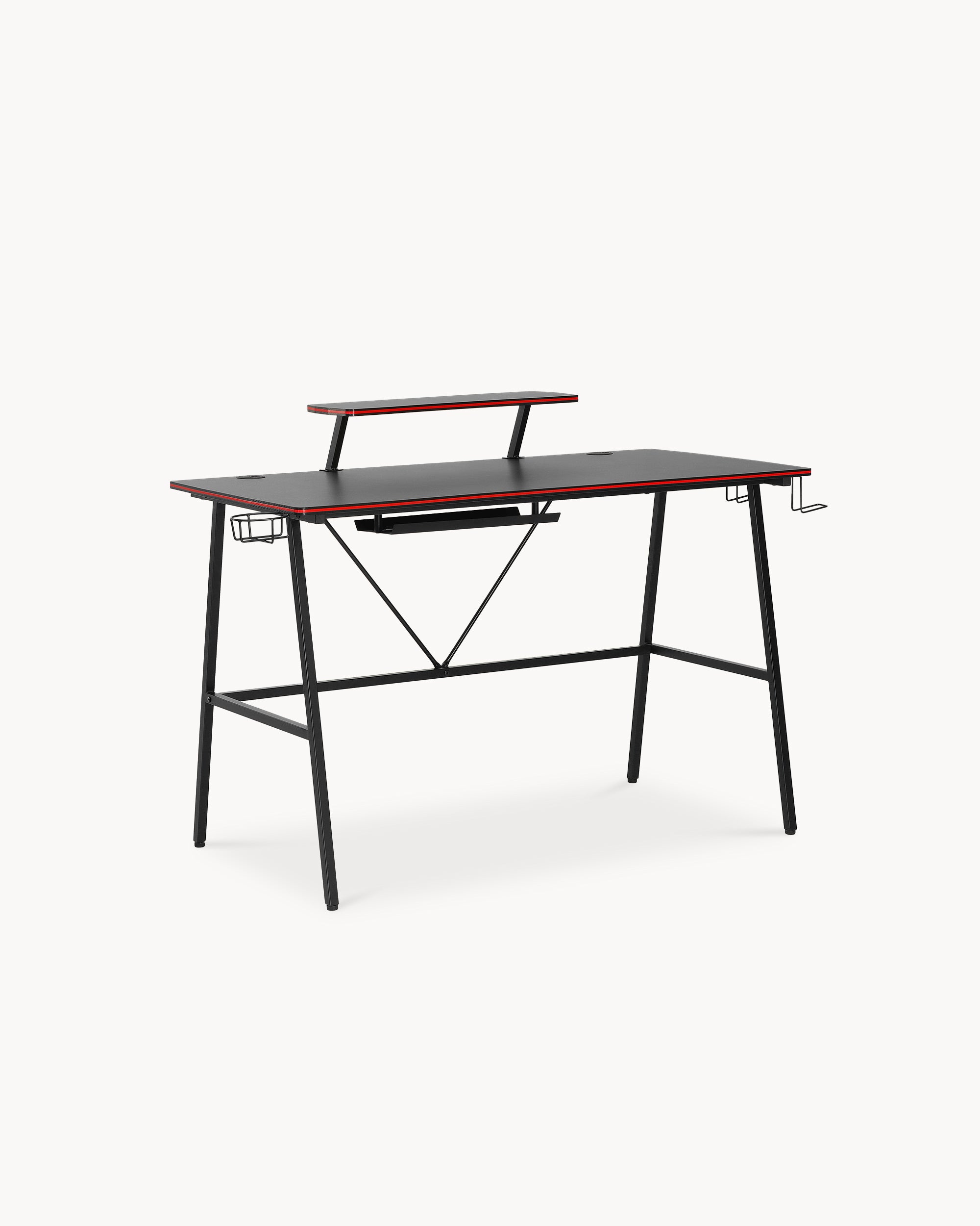 GAMY gaming desk with cup holder