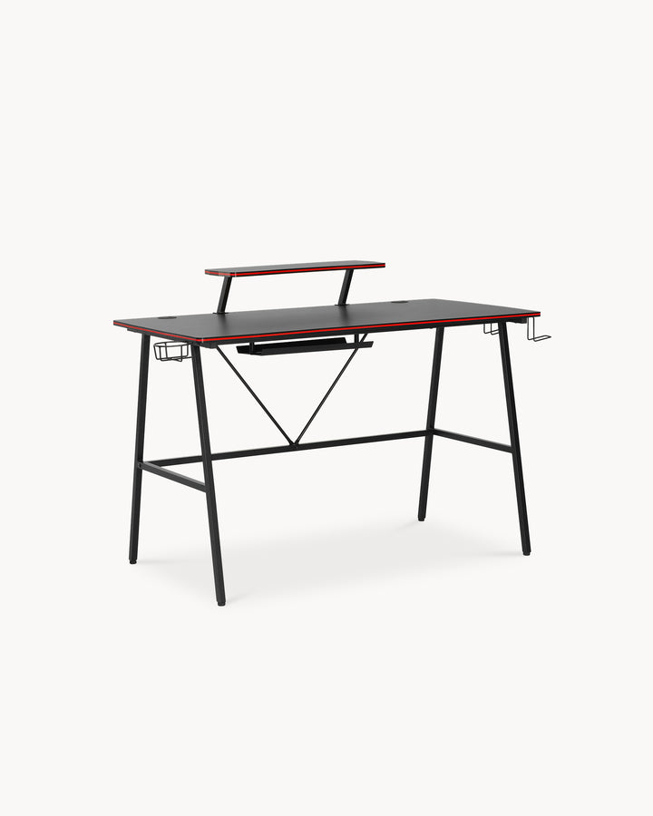 Secretaria gaming GAMY con soporte para vasos