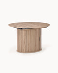 Mesa extensível GORDONIA com arrumação (120-160cm)