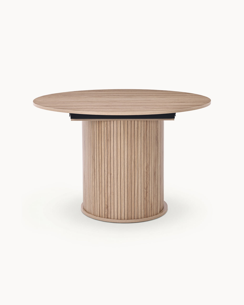 Mesa extensível GORDONIA com arrumação (120-160cm)