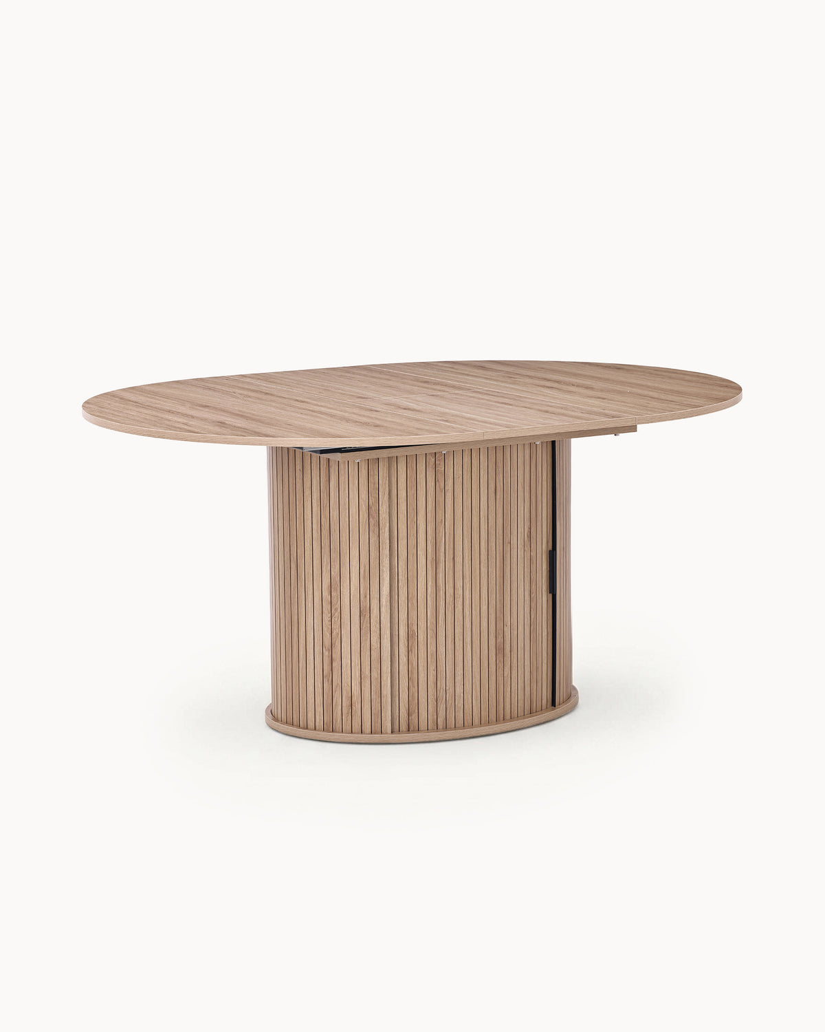 Mesa extensível GORDONIA com arrumação (120-160cm)