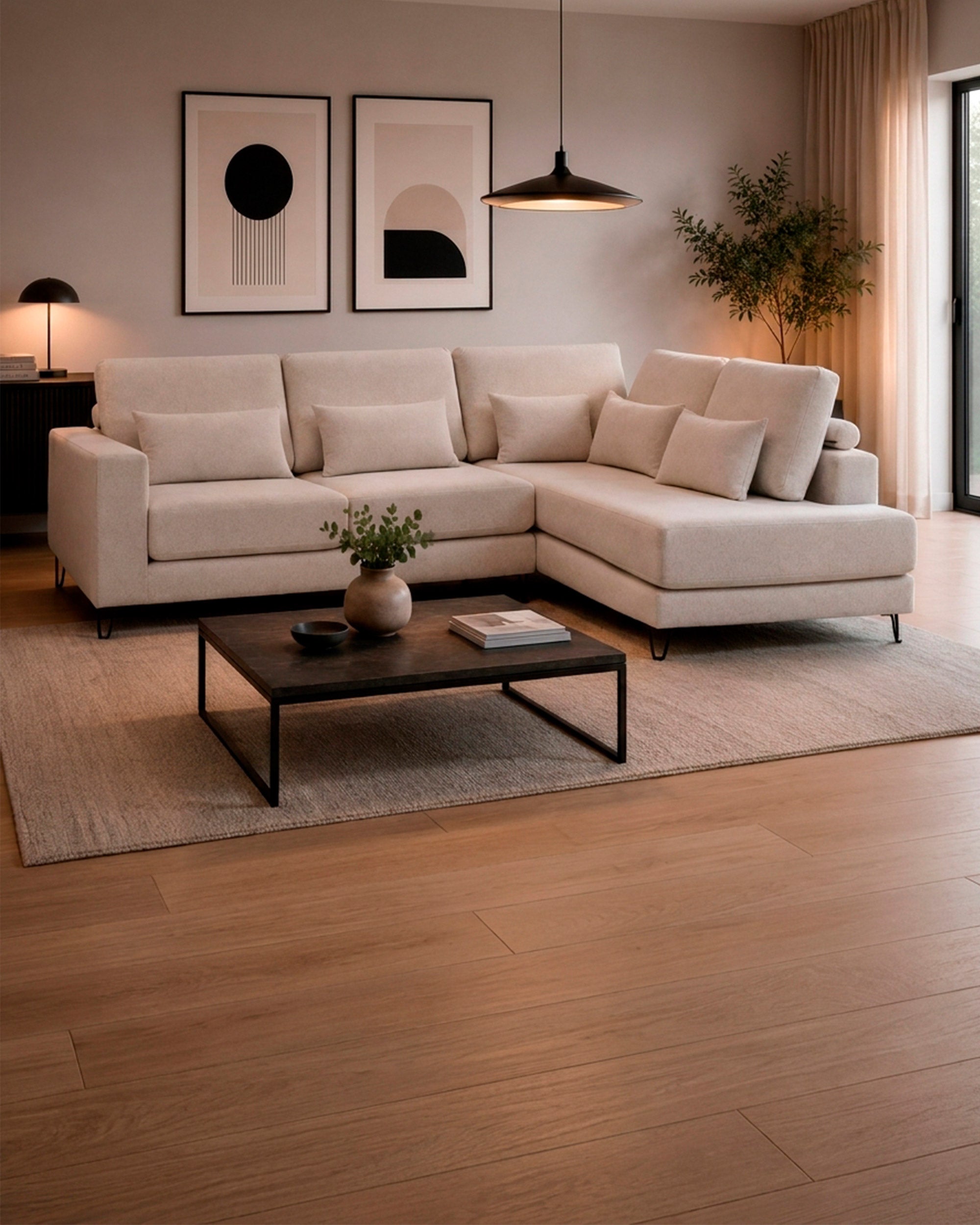 Sofá chaise longue HEZZO