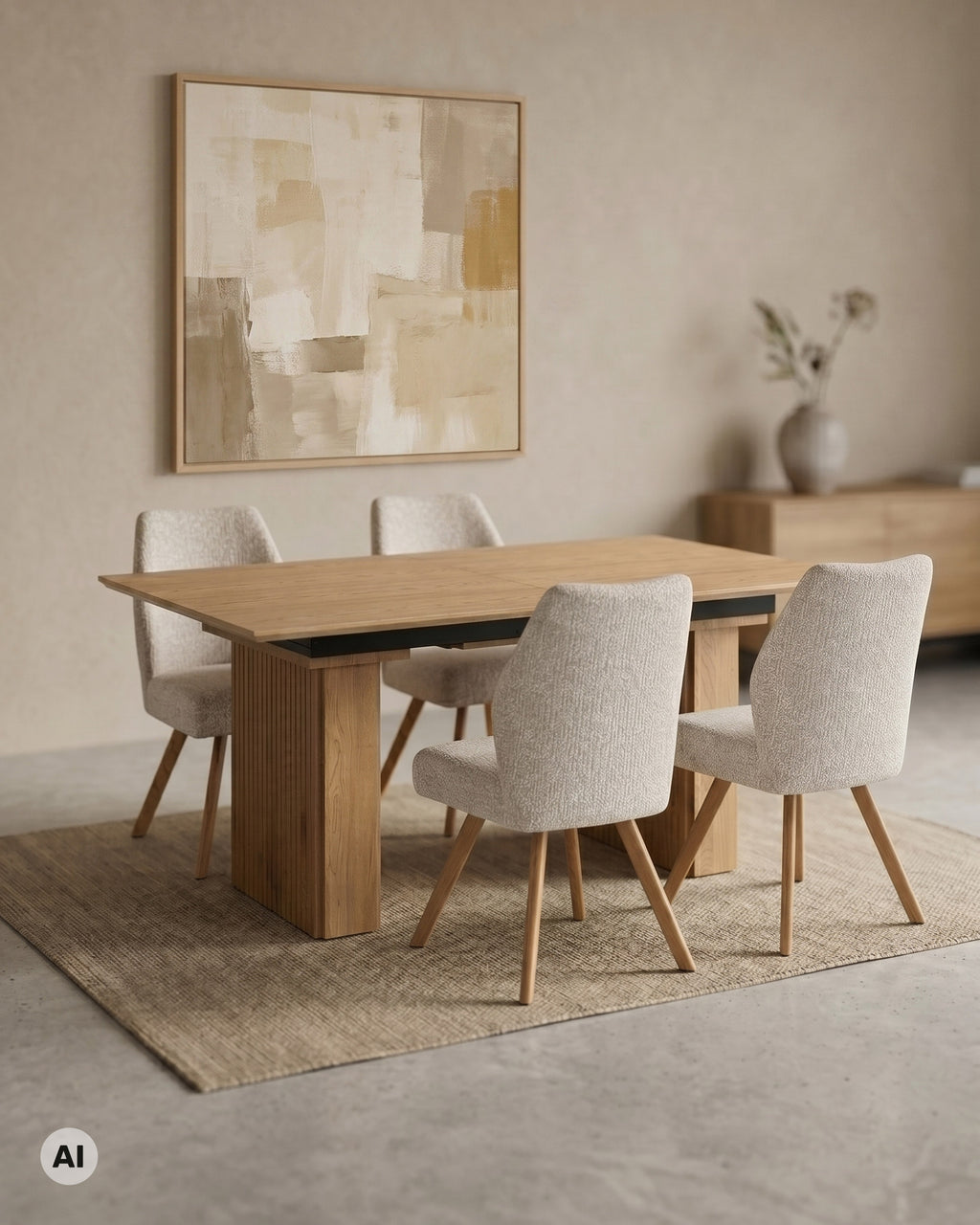 Mesa extensível SQUARE FLEX (160-200cm)