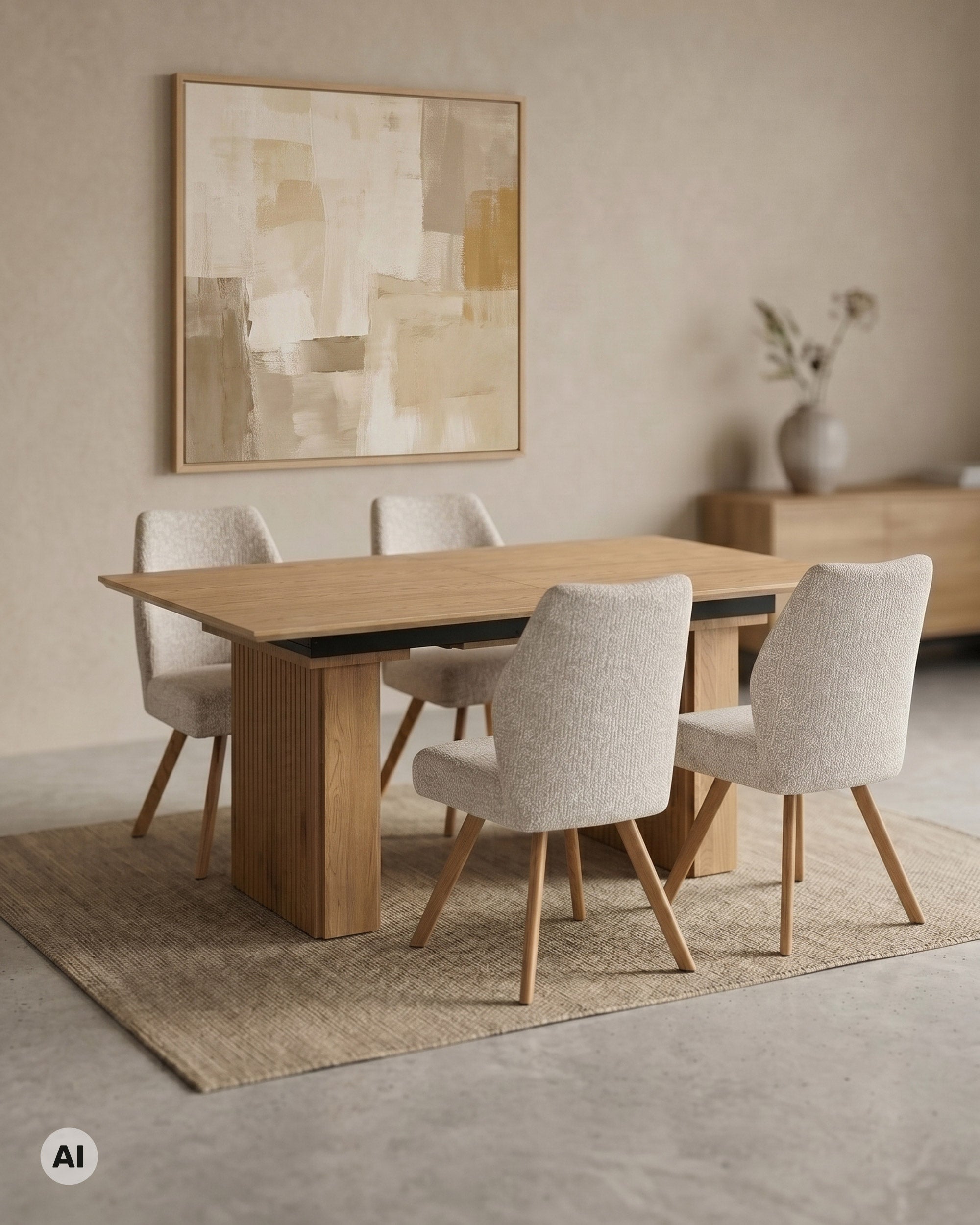 Mesa extensível SQUARE FLEX (160-200cm)