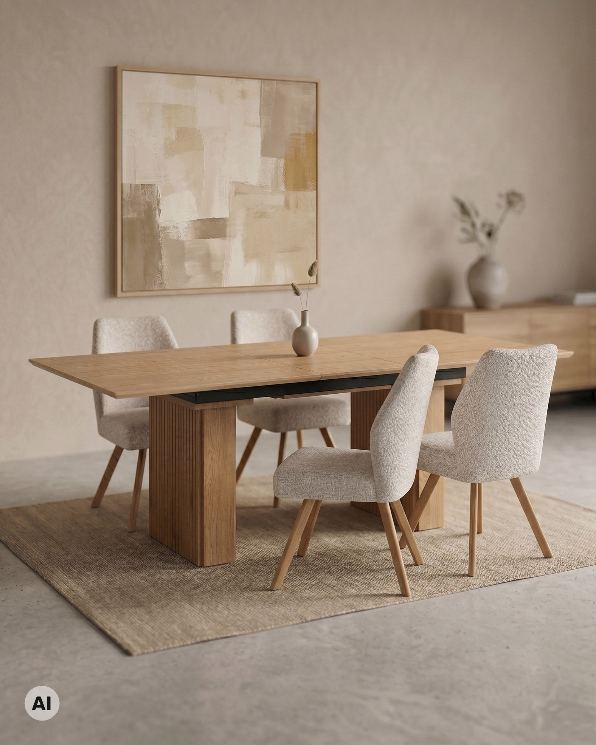 Mesa extensível SQUARE FLEX (160-200cm)