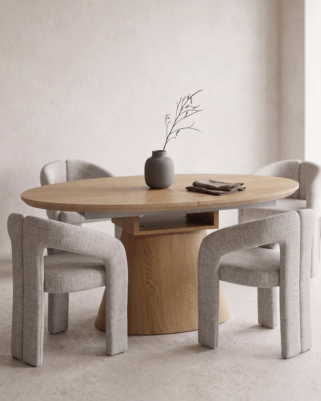Mesa extensível HIDDEN (160-200cm)