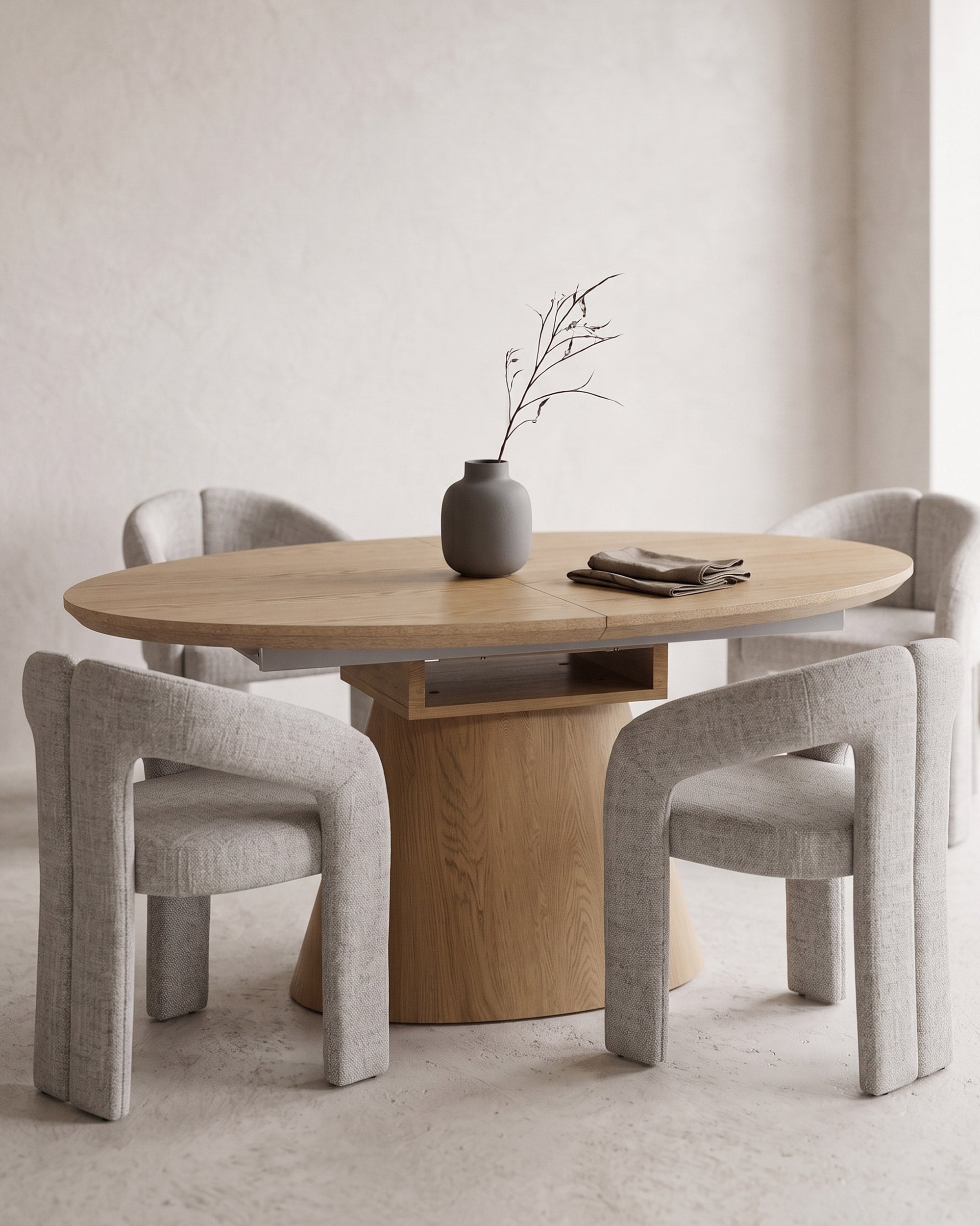 Mesa extensível HIDDEN (160-200cm)