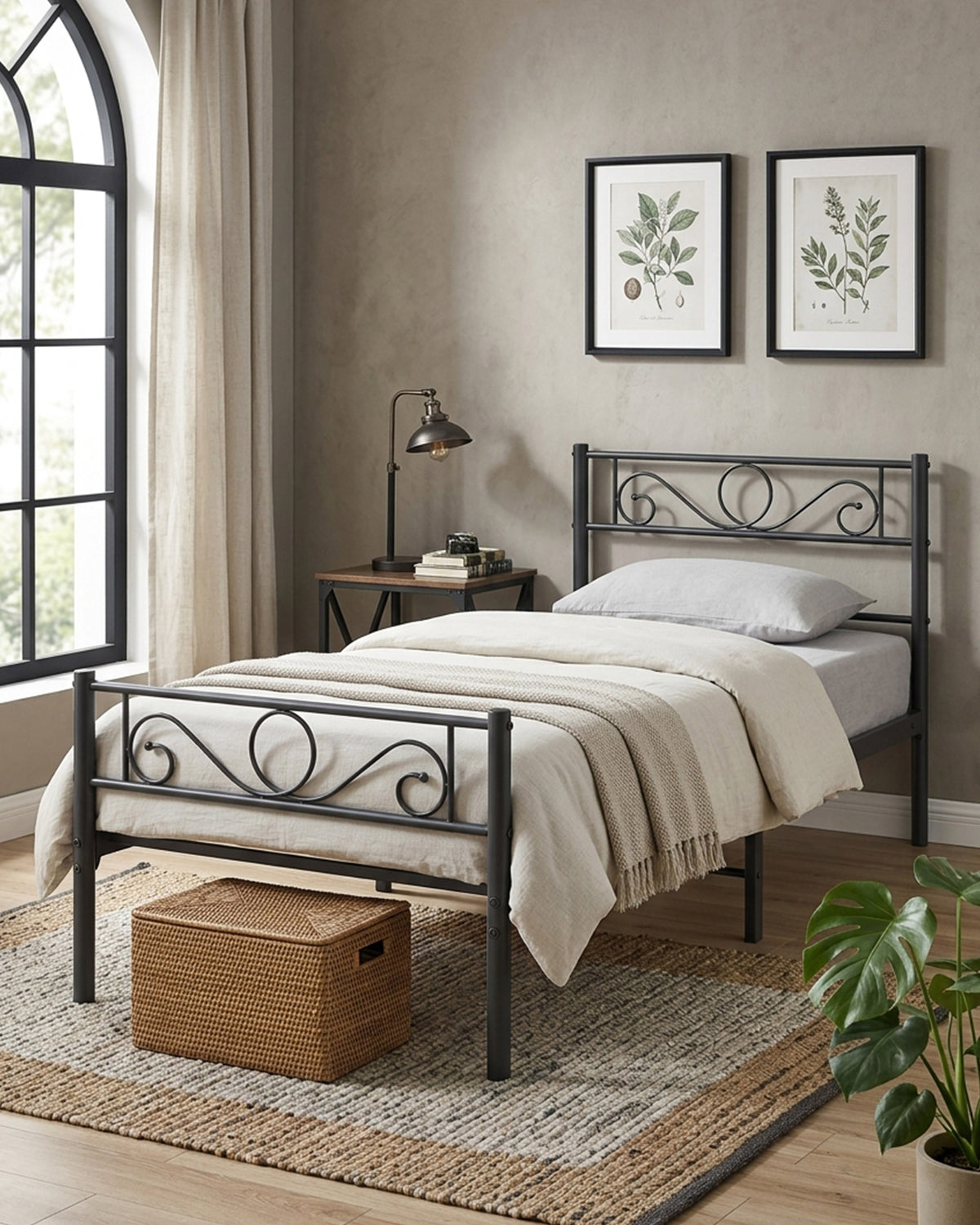 Cama de solteiro LONE
