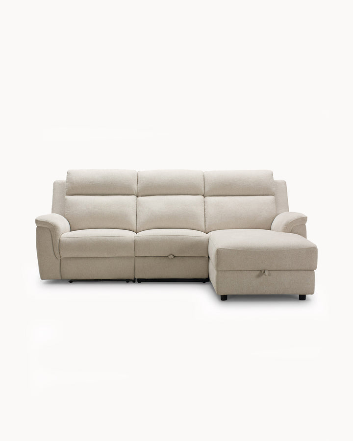 Sofá chaise longue CHRISTINA relax elétrico